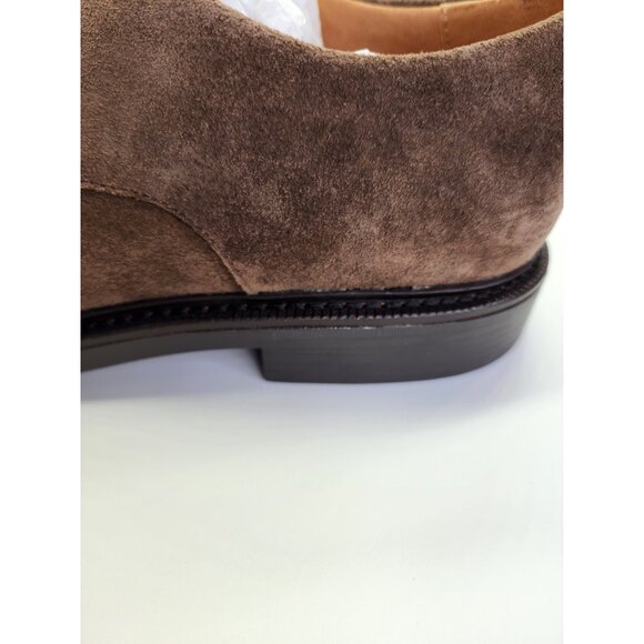 Polo Ralph Lauren Asher Derby Brown Suede Dress Shoes Size 10 D Lace Up Leather main image 6